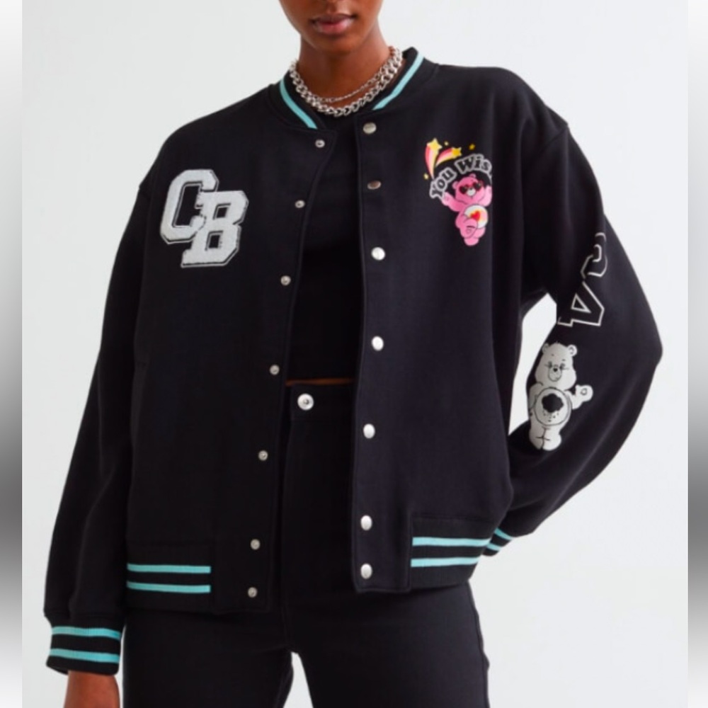 H&M x Care Bears collab Varsity Jacket